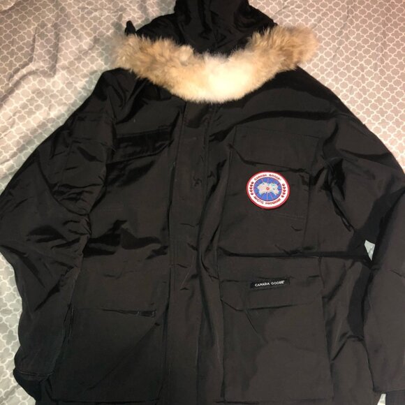 Canada Goose Parka Langford Black Jacket Men - Picture 1 of 8
